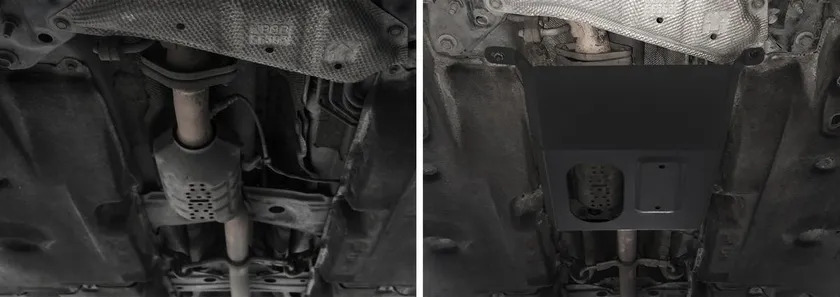 Защита Rival для кислородного датчика Mazda CX-5 II 2017-2022 фото 3