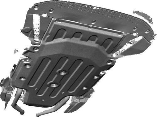 Защита композитная АВС-Дизайн для картера и КПП Audi A6 C8 2/4WD 2018-2022