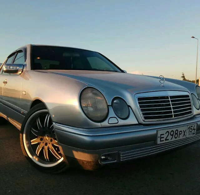 Дефлекторы SIM для окон Mercedes-Benz E-Класс W210 седан 1995-2002 фото 2