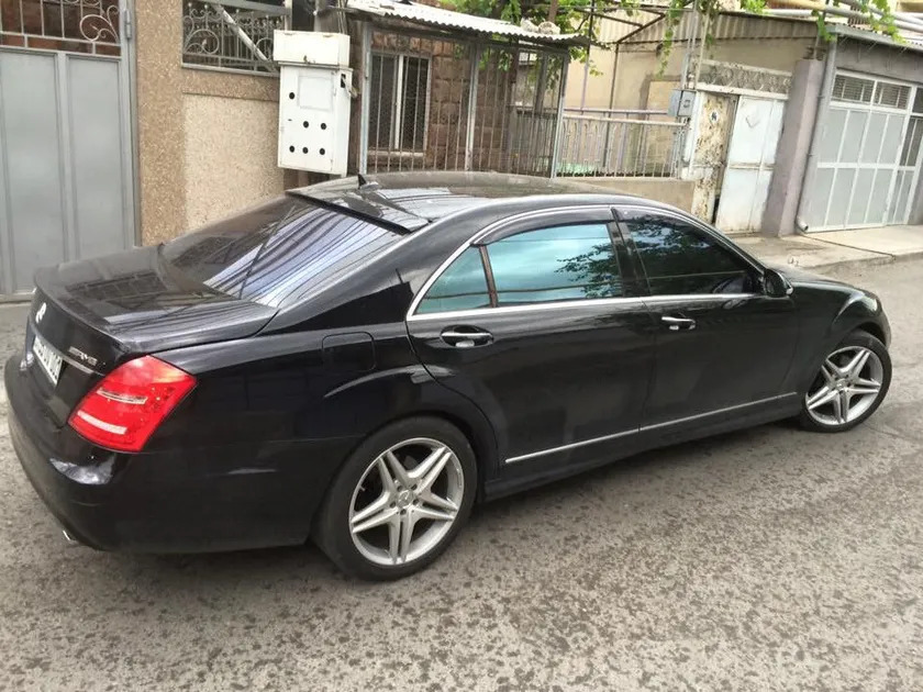 Дефлекторы Cobra Tuning для окон Mercedes-Benz S-Класс W221 длинная база 2005-2009 фото 2