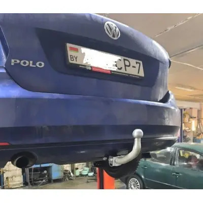 Фаркоп MOTODOR с оцинкованным шаром для Volkswagen Polo (Mk.V) седан 2010-2020/Jetta VA3 2023- шар А фото 4