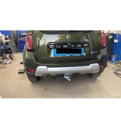 Фаркоп АвтоСтандарт с оцинкованным шаром для  Renault Duster (Mk.I/Mk.II) 2012-2022 /  Nissan Terrano 2014-2022 Шар А фото 5