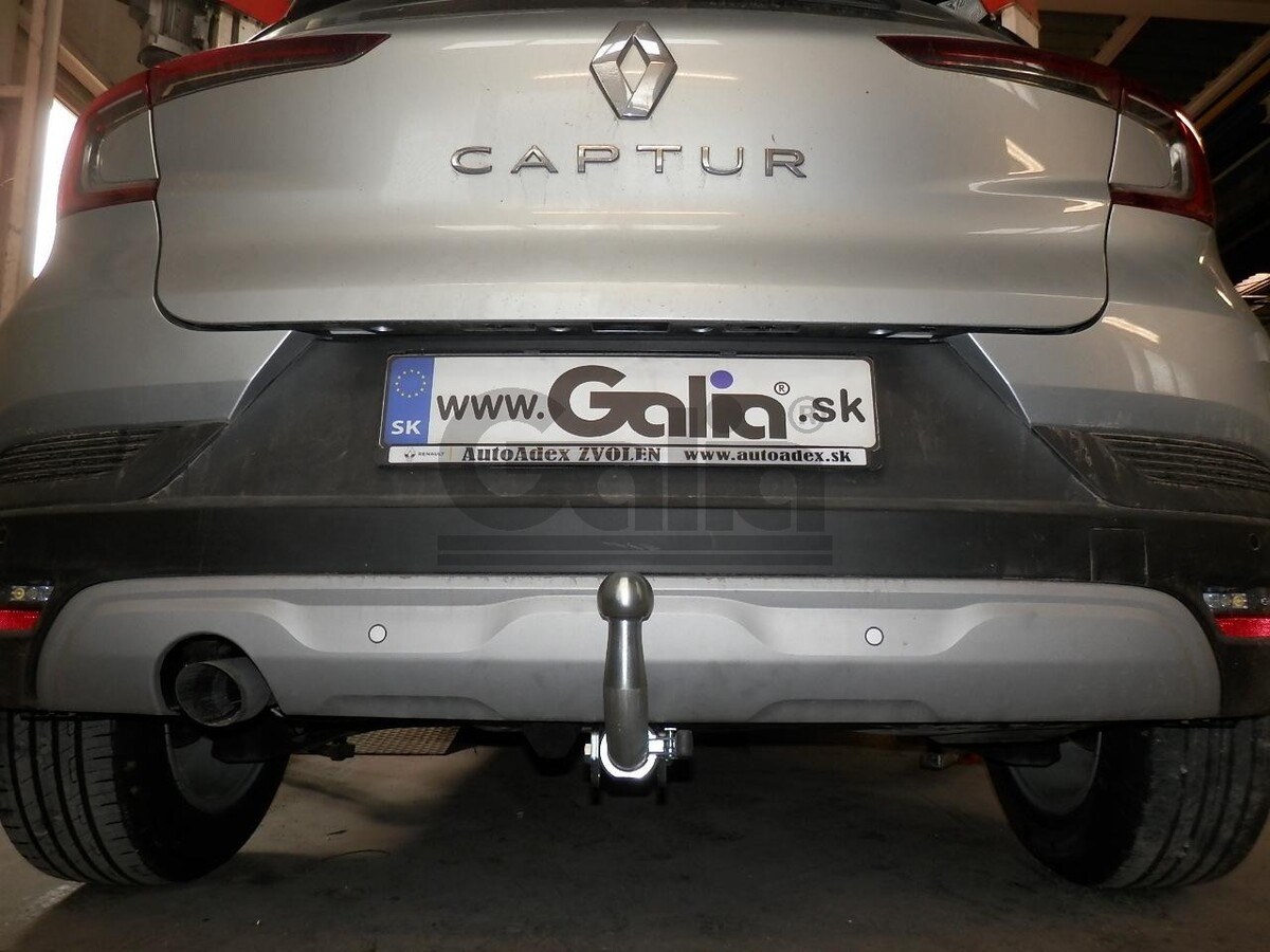 Оцинкованный фаркоп GALIA для Renault Captur  (Mk.II) 2019- Шар А фото 3