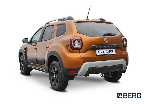 Фаркоп BERG для Renault Duster 2010-/ Renault Kaptur 2016-/ Nissan Terrano 2014- шар А, 1200/75 кг. фото 3