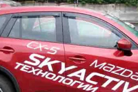 Дефлекторы SIM для окон Mazda CX-5 I 2012-2017 фото 2