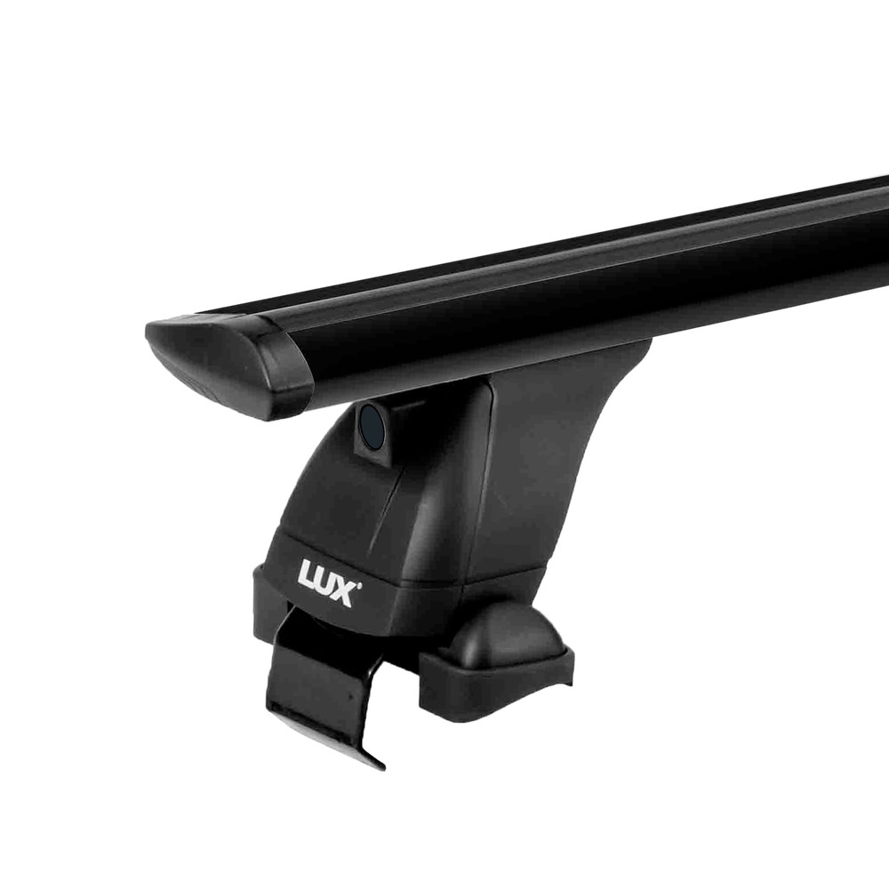 Багажник модельный на гладкую крышу LUX БК3 крыловидные дуги черные фото 4