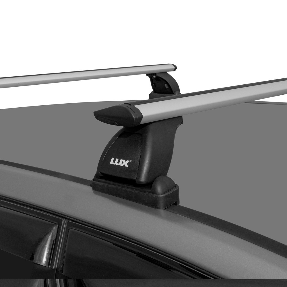 Багажник модельный в штатные места LUX БКШМ крыловидные дуги фото 4