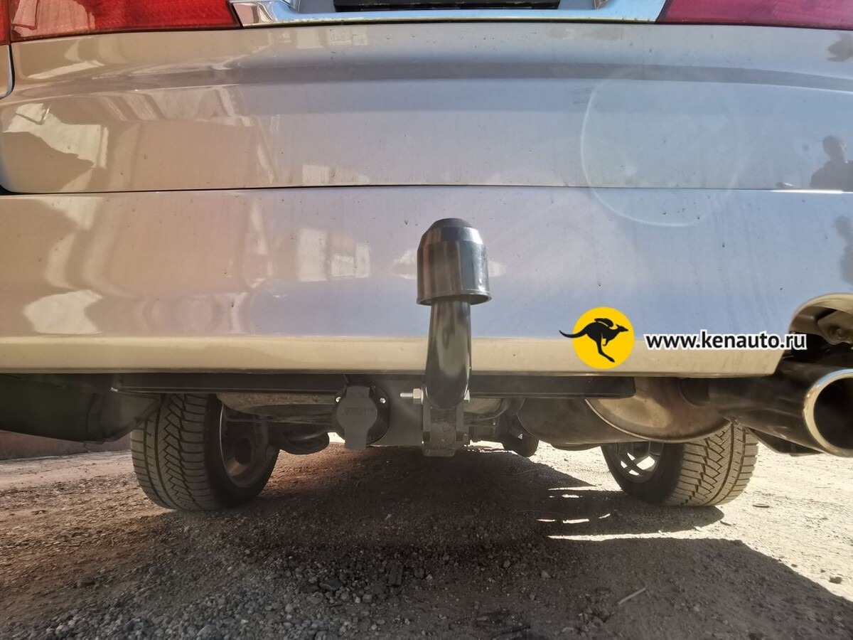 Фаркоп Halty для Toyota Alphard H10 (Mk.I) 2002-2008 Шар А фото 4