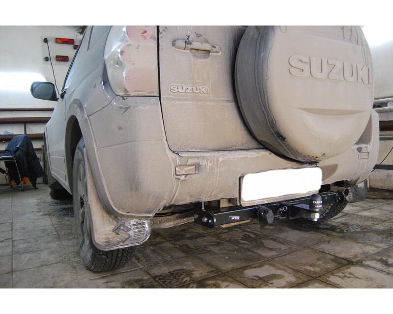 Быстросъёмный фаркоп Бизон с системой антистук  для Suzuki Grand Vitara 3 двери (Mk.II) 2005-2015 Шар Е фото 8