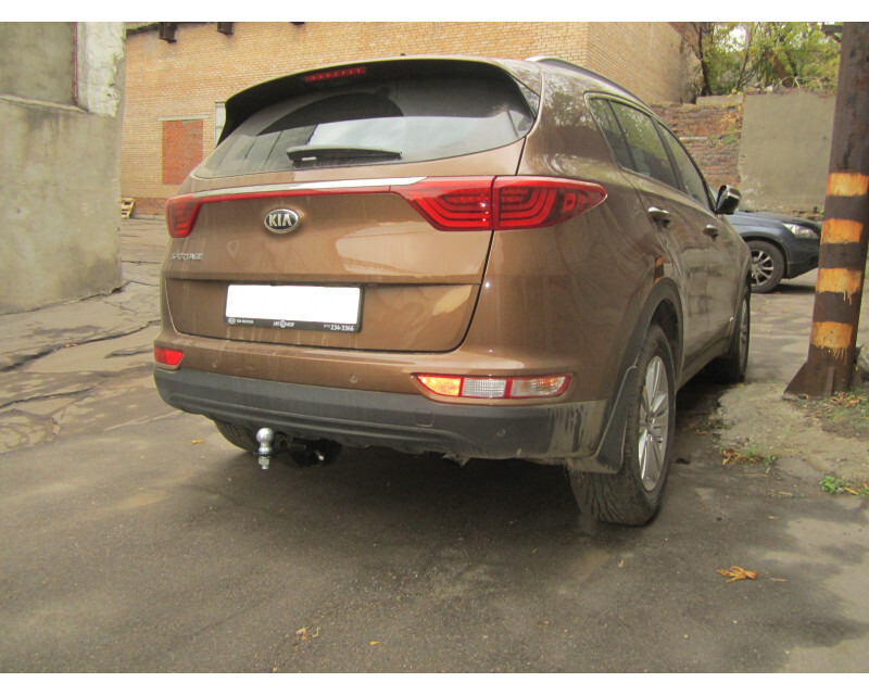 Быстросъёмный фаркоп Бизон  с системой антистук для Kia Sportage (Mk.IV дорест) 2016-2018 Шар Е фото 4
