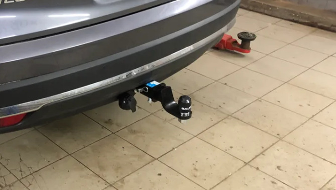 Фаркоп Baltex для Honda Pilot (Mk.III) 2016-2022/ Acura MDX YD3 (Mk.III) 2014-2021 шар Е фото 3