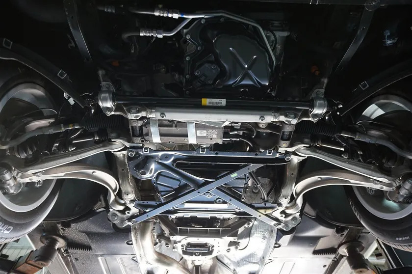 Защита алюминиевая АВС-Дизайн для картера и КПП Audi A4 B8 2008-2015 фото 2