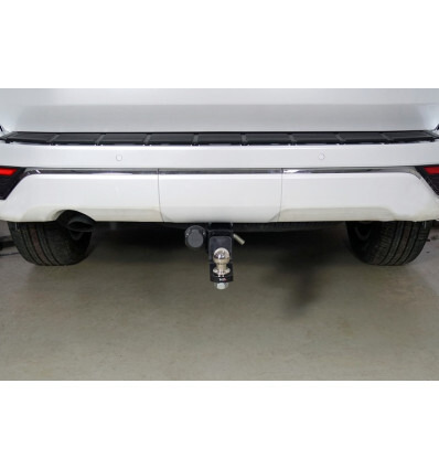Фаркоп оцинкованный ТСС для Toyota Land Cruiser J300 (Mk.XII) 2021-/ Lexus LX J310 (Mk.IV) 2021- нерж. шар Е фото 2