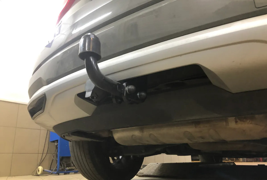 Фаркоп Baltex для Volkswagen Tiguan (Mk.II) 2017-2023/ Skoda Kodiaq (Mk.I,II) 2016-/ Volkswagen Tiguan X 2020-/ Volkswagen Tiguan L Pro 2024-/ Skoda Karoq 2018-/ Audi Q3 F3 (Mk.II) 2019-2025/ Jetta VS7 (Mk.I) 2020-/ SEAT Ateca 2016- шар А фото 2