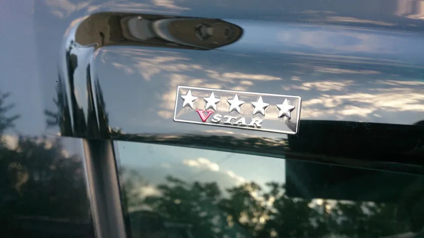 Дефлекторы V-Star для окон Opel Astra H седан 2007-2015 фото 3