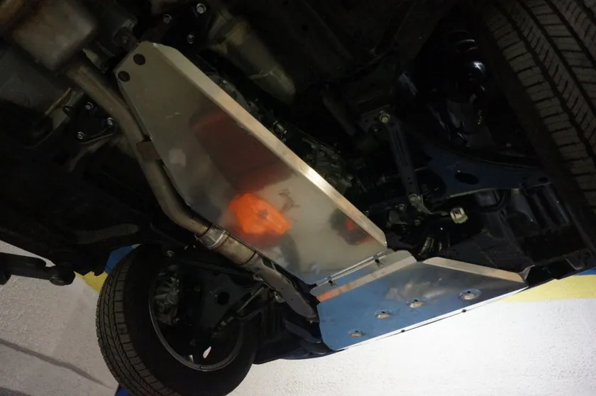 Защита алюминиевая АВС-Дизайн для для картера и КПП Subaru Forester IV 2013-2018 фото 5