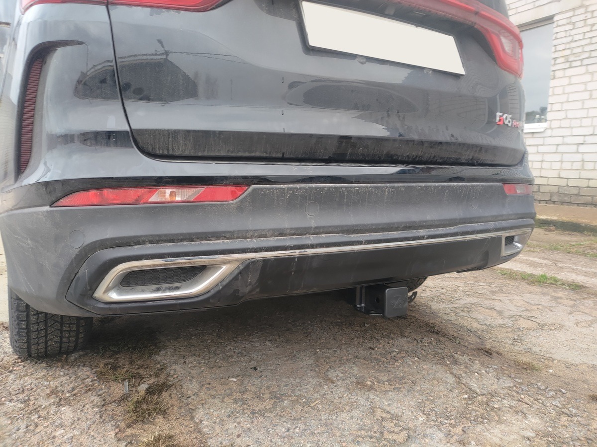 Быстросъёмный фаркоп с системой антистук Бизон для SWM G05 Pro (Mk.I)  2021- Шар Е фото 5