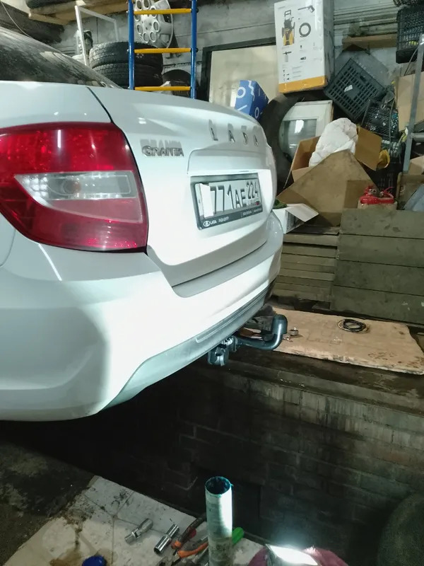 ТСУ Фаркопы урала для LADA Kalina 2004- (седан/универсал) / Granta 2011- (лифтбек/седан/универсал) Шар А фото 4