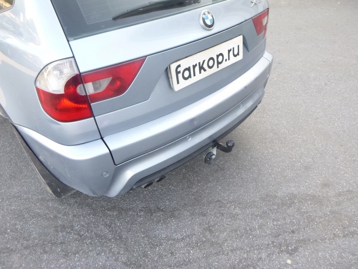 Фаркоп Лидер-Плюс для BMW X3 (Mk.I) 2003-2010 фото 4