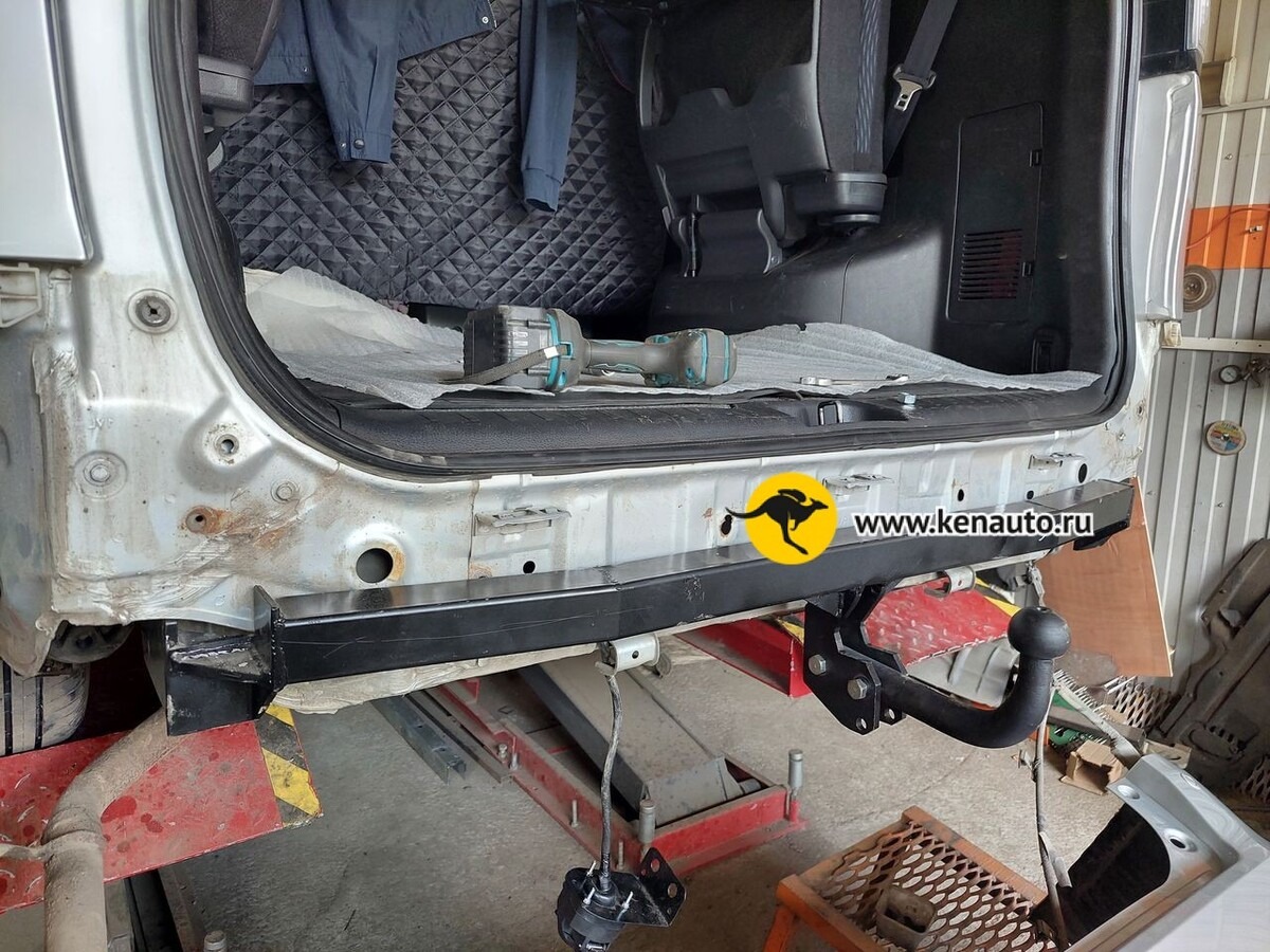 Фаркоп Halty для Nissan Serena C26 (Mk.IV), в т.ч. Hybrid, без парктроников 2010-2016 шар А фото 6