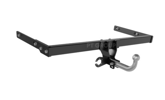 Фаркоп PT GROUP для Volkswagen Tiguan 2008-2024 / Skoda Kodiaq 2017-/ Skoda Karoq 2020- Шар А