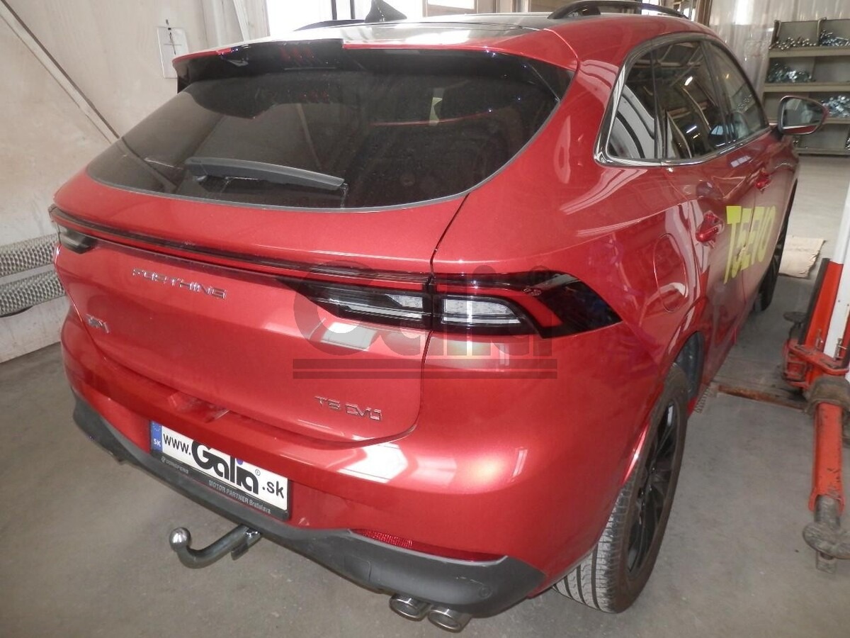 Быстросъёмный оцинкованный фаркоп GALIA для  Forthing T5 Evo (Mk.I) 2023- Шар С фото 7