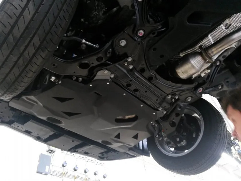 Защита композитная АВС-Дизайн для картера двигателя и КПП Lexus NX 4WD АТ 2014-2022 фото 5