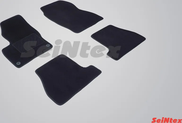 Коврики текстильные Seintex на нескользящей основе для салона Ford Focus III 2011-2015
