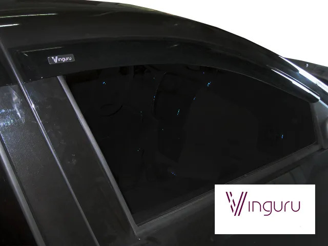 Дефлекторы Vinguru для окон Renault Logan II седан 2014-2022 фото 6