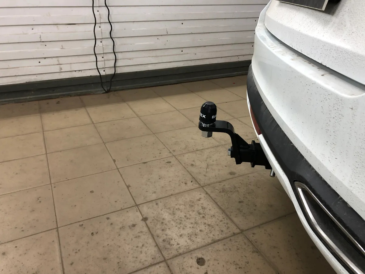 Быстросъёмный фаркоп TowRus для  Lada Vesta NG 2023- Шар Е с антистуком фото 5