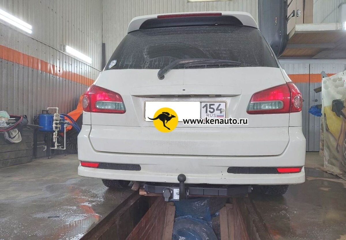 Фаркоп Halty для Nissan Wingroad Y12 (Mk.III) 2WD/4WD 2006-2018 шар А фото 4