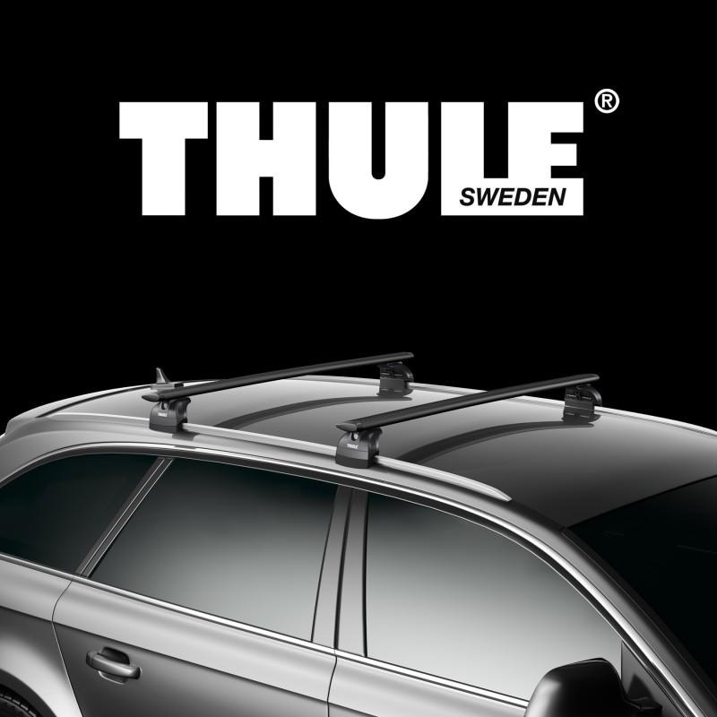 Багажник на интегрированные рейлинги Thule WingBar Black фото 2