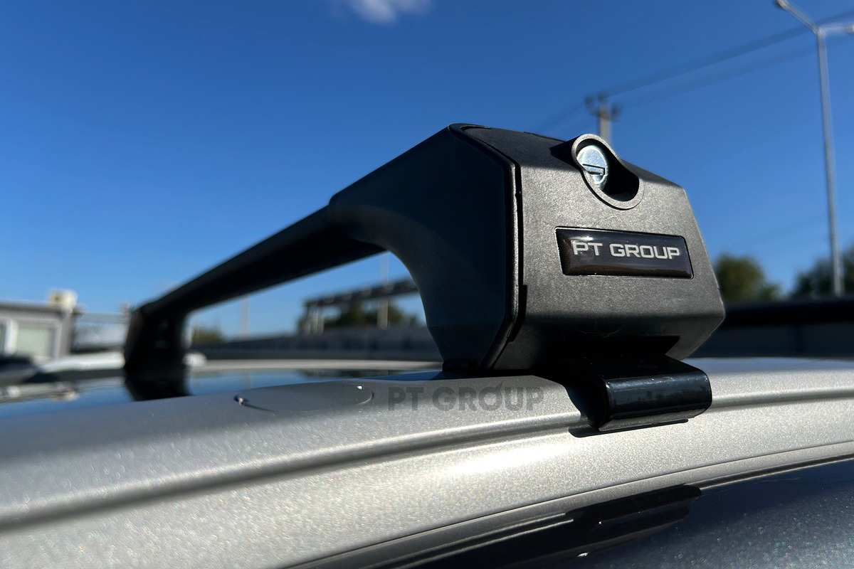 Багажник универсальный на интегрированные рейлинги PT-GROUP черный фото 5