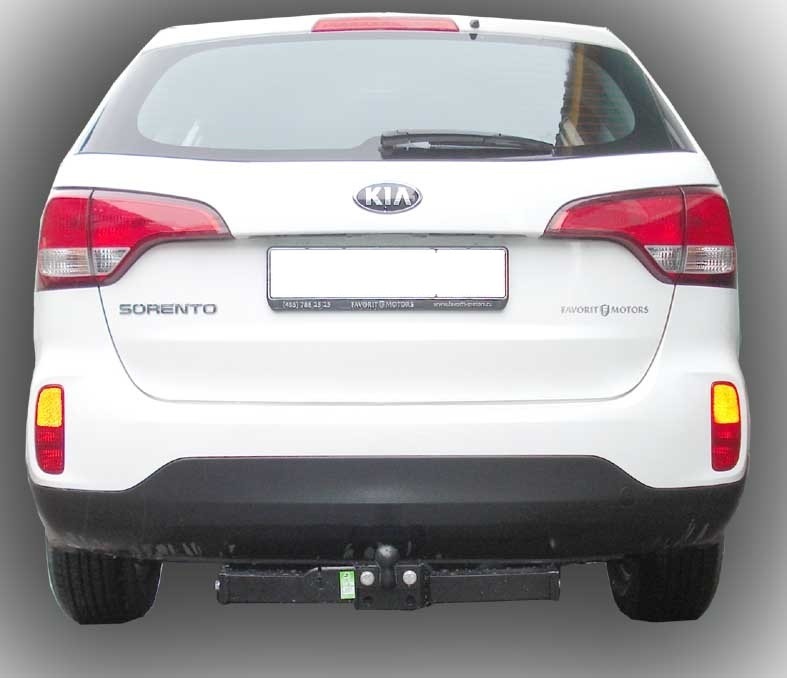 Фаркоп Лидер-Плюс для Hyundai Santa Fe (Mk.IV) 2012-2019 и Kia Sorento (Mk.IV) рестайлинг 2012-2021 фото 2