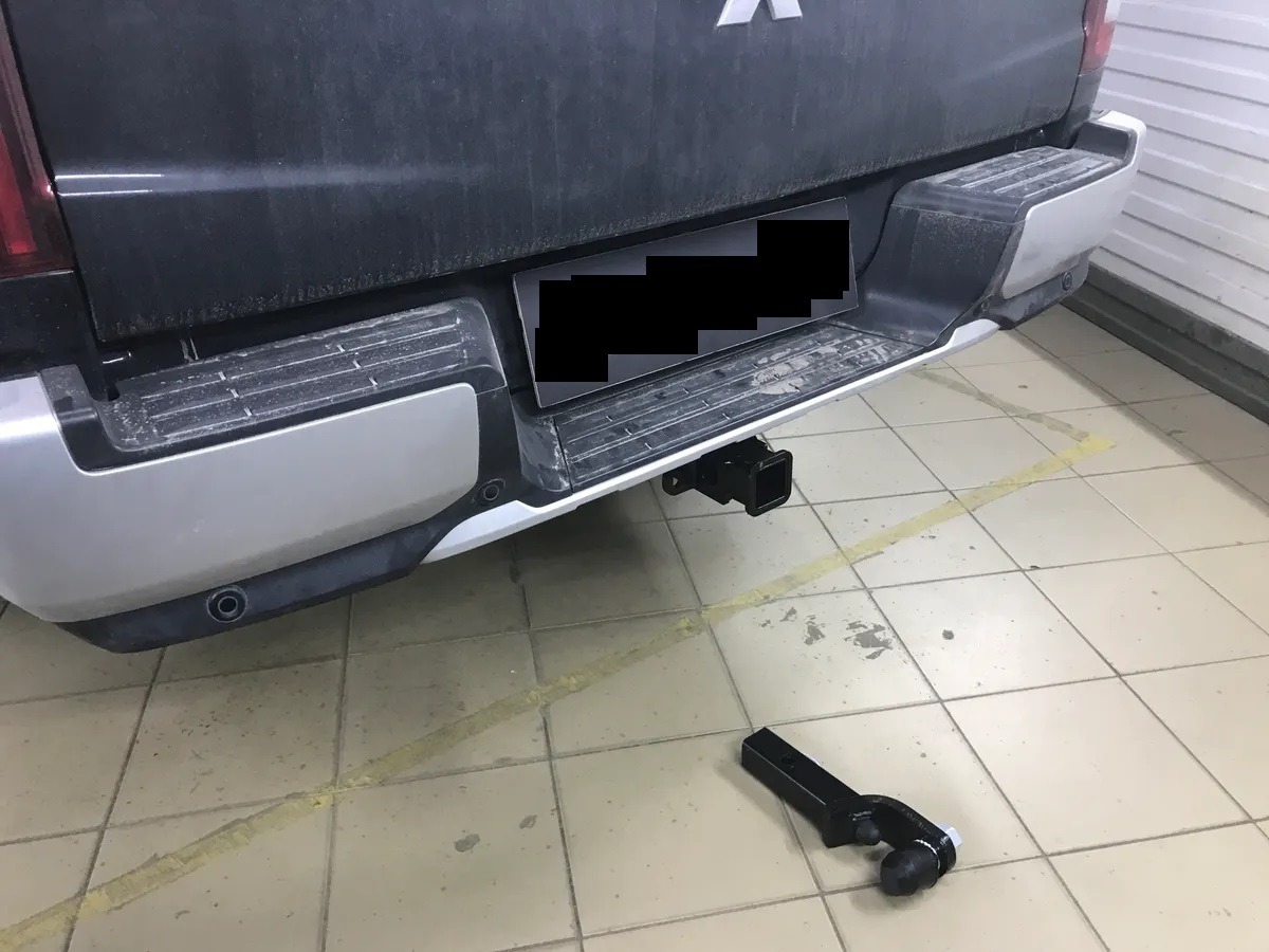 Фаркоп TowRus для  Mitsubishi L200 (Mk.IV/V) 2006-2023 Шар Е с антистуком фото 6