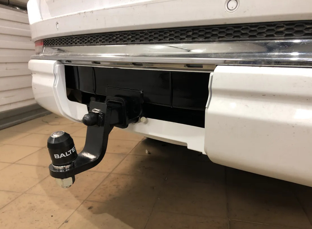 Фаркоп TowRus для Jeep Grand Cherokee WL (Mk.V) (только Long 6/7 мест) 2021- шар Е (система антистук) фото 5