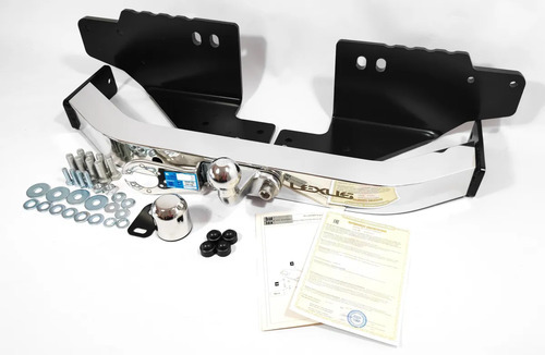 Фаркоп с накладкой из нержавеющем стали BALTEX для LEXUS GX 460 (Mk.II) 2014- Шар F