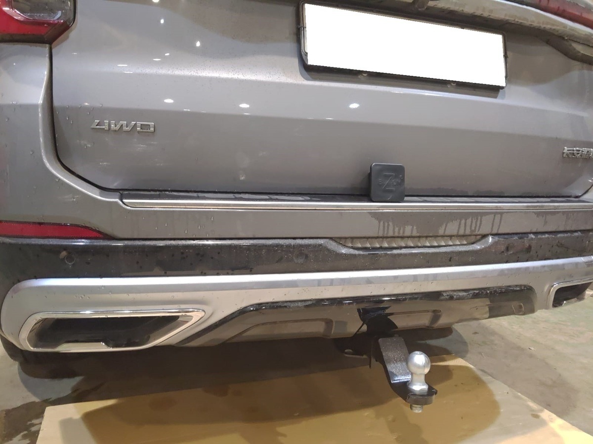 Быстросъёмный фаркоп Бизон c системой антистук для Ford Explorer (Mk.VI) 2020- Шар Е фото 5