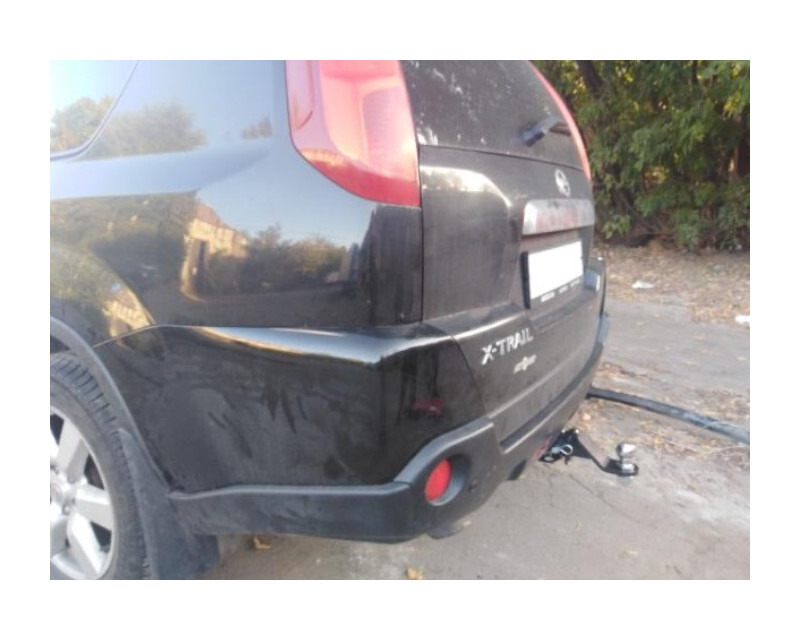 Быстросъёмный фаркоп Бизон с системой антистук для Nissan X-Trail T31 (Mk.II) 2007-2014 Шар Е фото 6