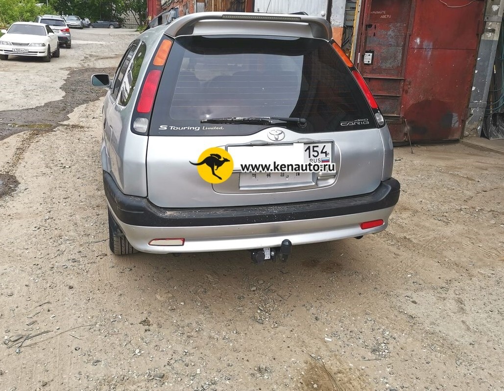 Фаркоп Halty для Toyota Sprinter Carib E110 (Mk.III) 1995-2002 Шар А фото 2
