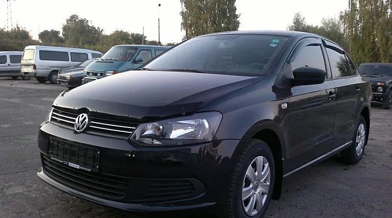 Дефлектор SIM для капота Volkswagen Polo V хэтчбек 2009-2015