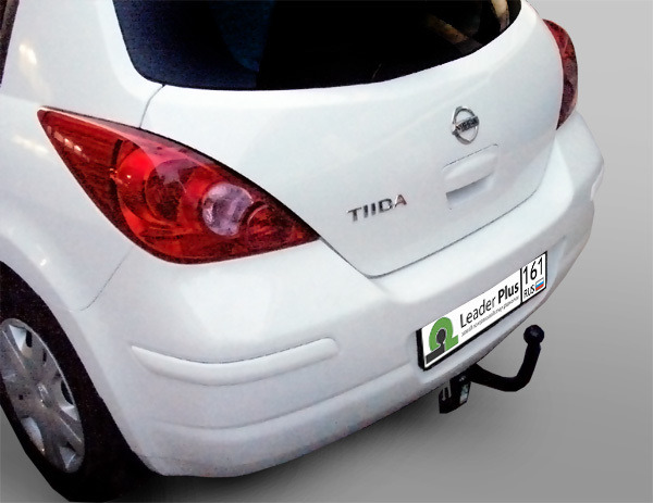 Фаркоп Лидер-Плюс для Nissan Tiida C11 (Mk.I) хетчбэк 2007-2014 фото 2