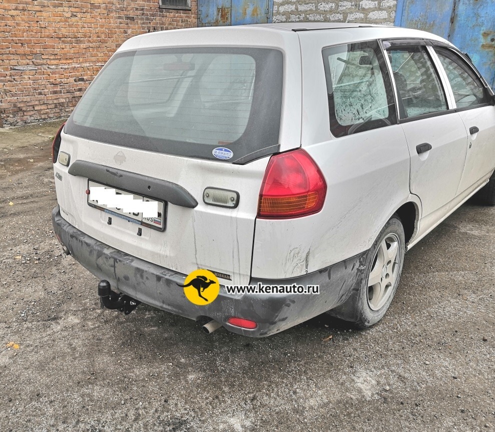 Фаркоп Halty для Nissan AD Y11 1999-2005/ Mazda Familia Van Y11 1999-2005 шар А фото 4