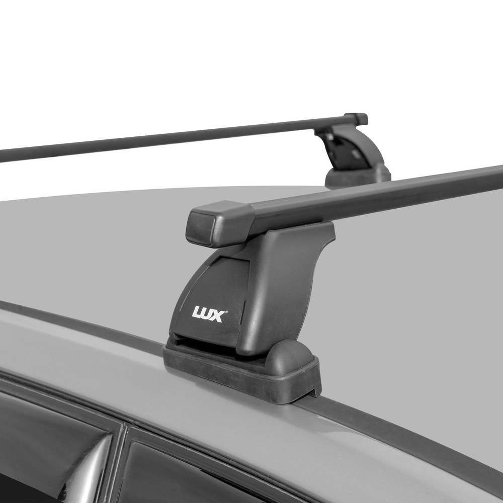 Багажник модельный в штатные места LUX БКШМ прямоугольные дуги фото 3
