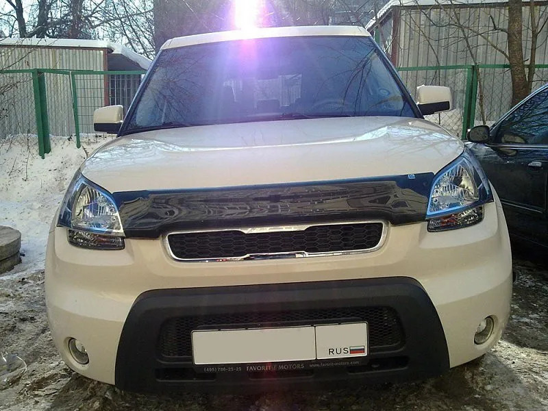 Дефлектор SIM для капота Kia Soul I 2009-2012 фото 7