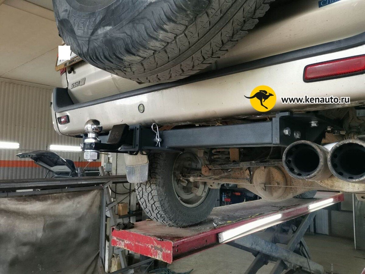 Фаркоп Halty для Toyota Land Cruiser Prado 90, 95 (Mk.II) 1996-2002/ Toyota Hilux Surf 180 (Mk.III) 1997-2002/ Toyota 4Runner 180 (Mk.III) 1995-2002 шар Е фото 4