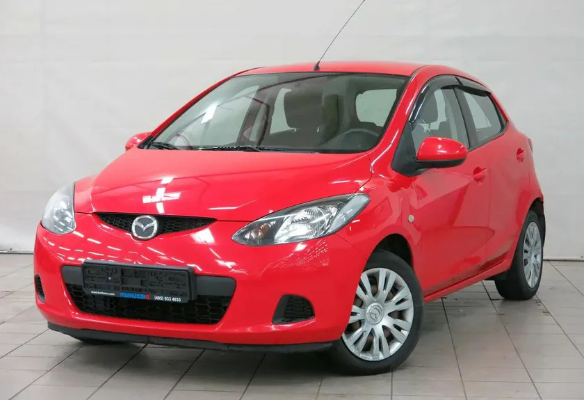 Дефлекторы Cobra Tuning для окон Mazda 2 II до рестайлинга хэтчбек 5-дв. 2007-2010