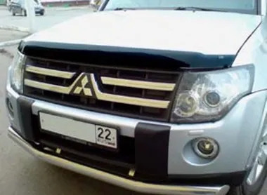 Дефлектор V-Star для капота Mitsubishi Pajero IV 2006-2022