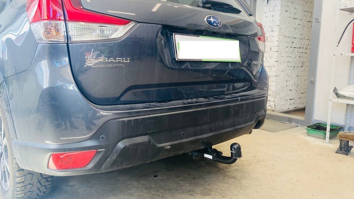 Быстросъёмный фаркоп Steinhof для  Subaru Forester SK (Mk.V) 2018-2024 Шар AV фото 5