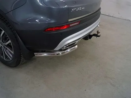 Быстросъёмный оцинкованный фаркоп ТСС для Geely Atlas Pro 2021-2024  / Belgee X70 2024- Шар Е фото 4